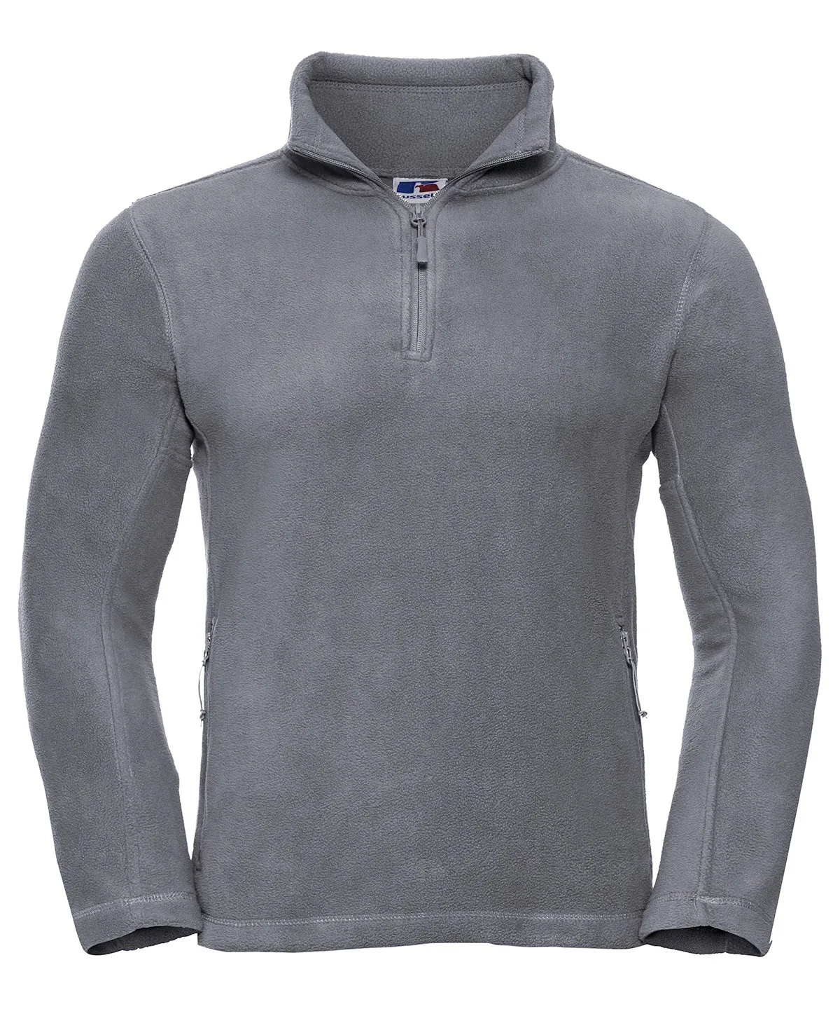 -zip outdoor fleece | Convoy Grey