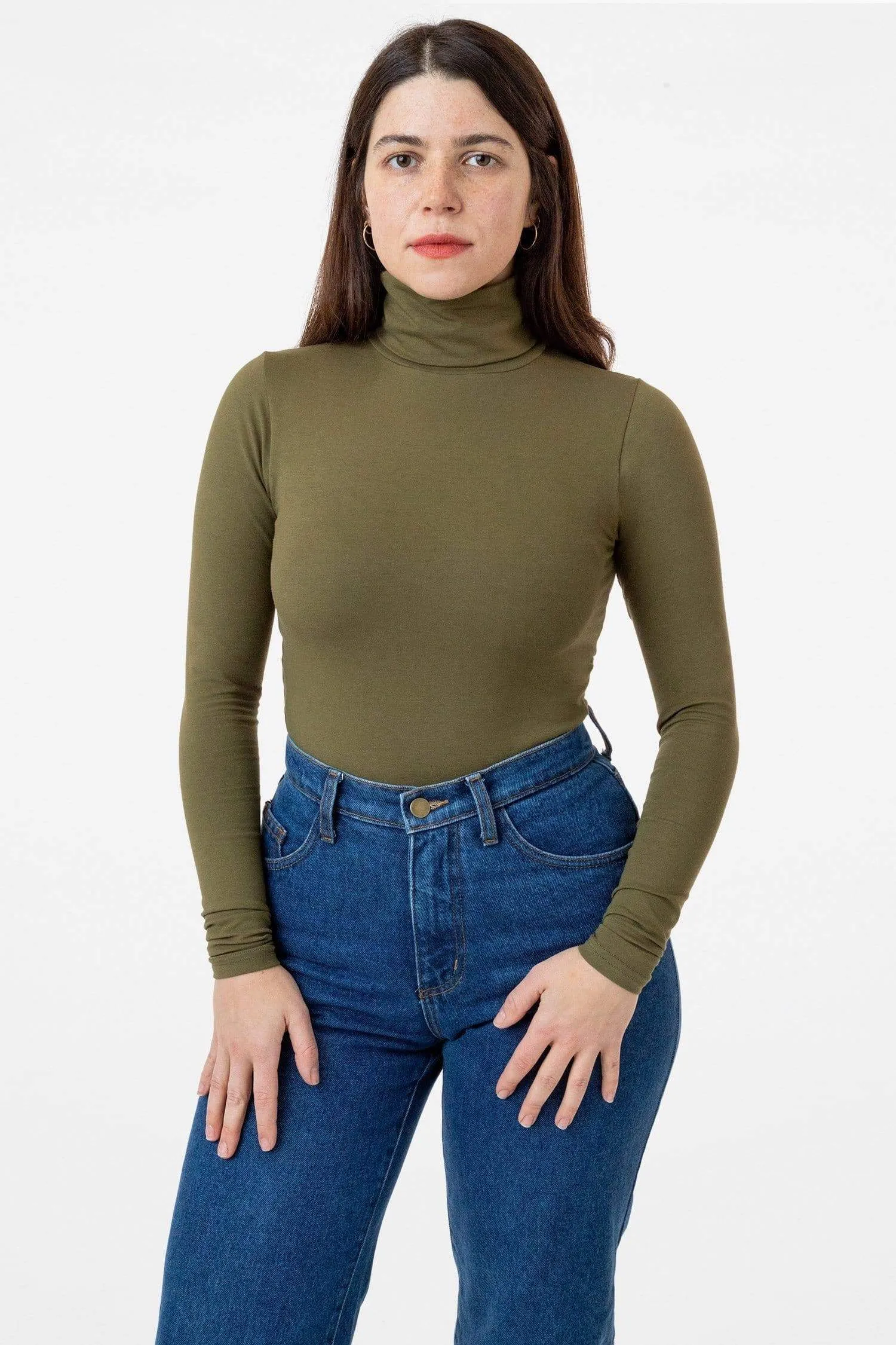 8306 - Cotton Spandex Turtleneck