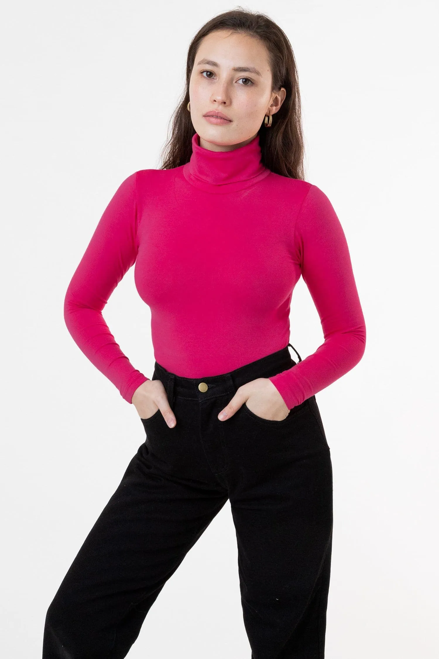 8306 - Cotton Spandex Turtleneck