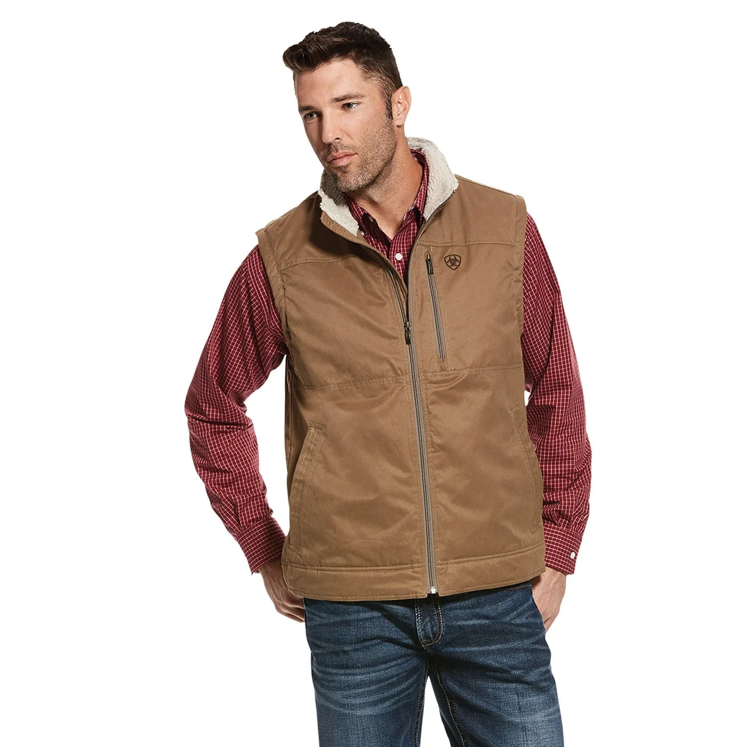 Ariat Men's Grizzly Canvas Insulated Vest