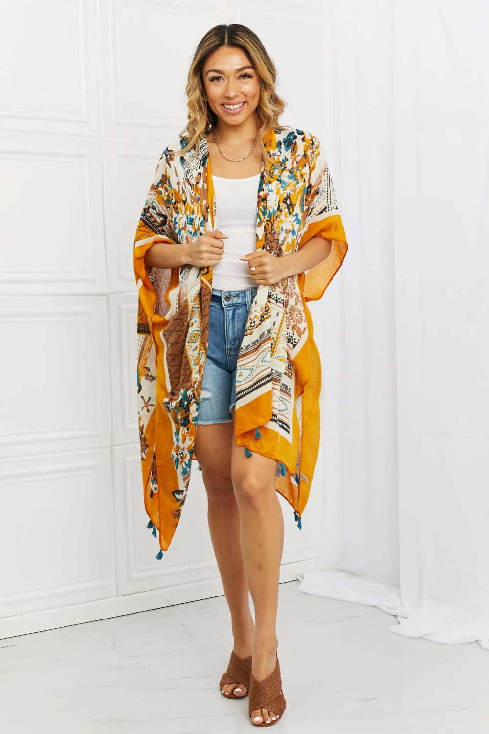 Chasing Sunsets Abstract Kimono