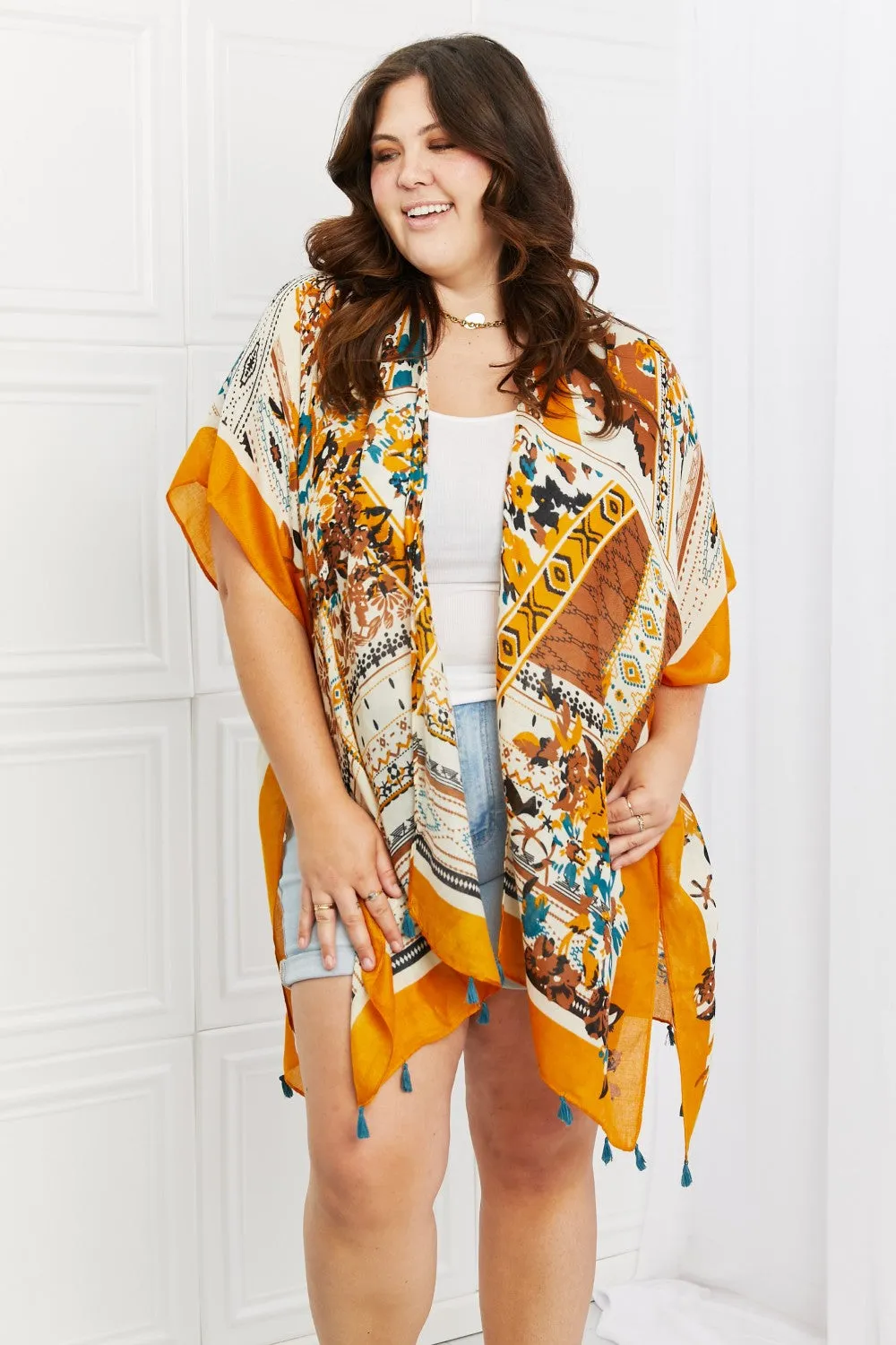 Chasing Sunsets Abstract Kimono