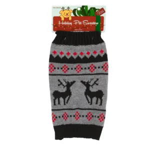 Christmas Reindeer Dog Sweater