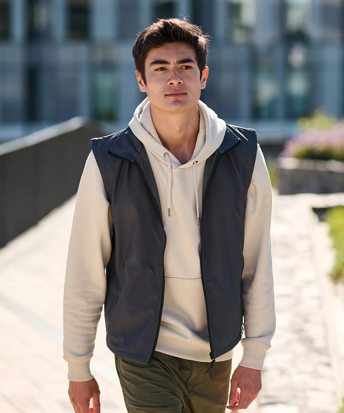 Classic softshell bodywarmer | Seal Grey