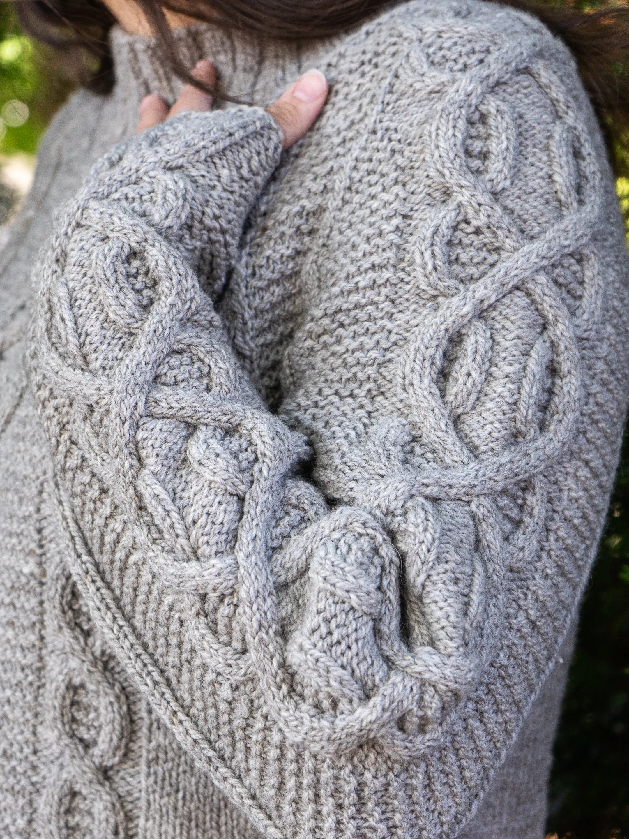 Dark Roast Smock <br/><small>knitting pattern</small>