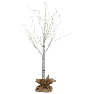 Electric Birch Tree w/48 Lights, 4ft