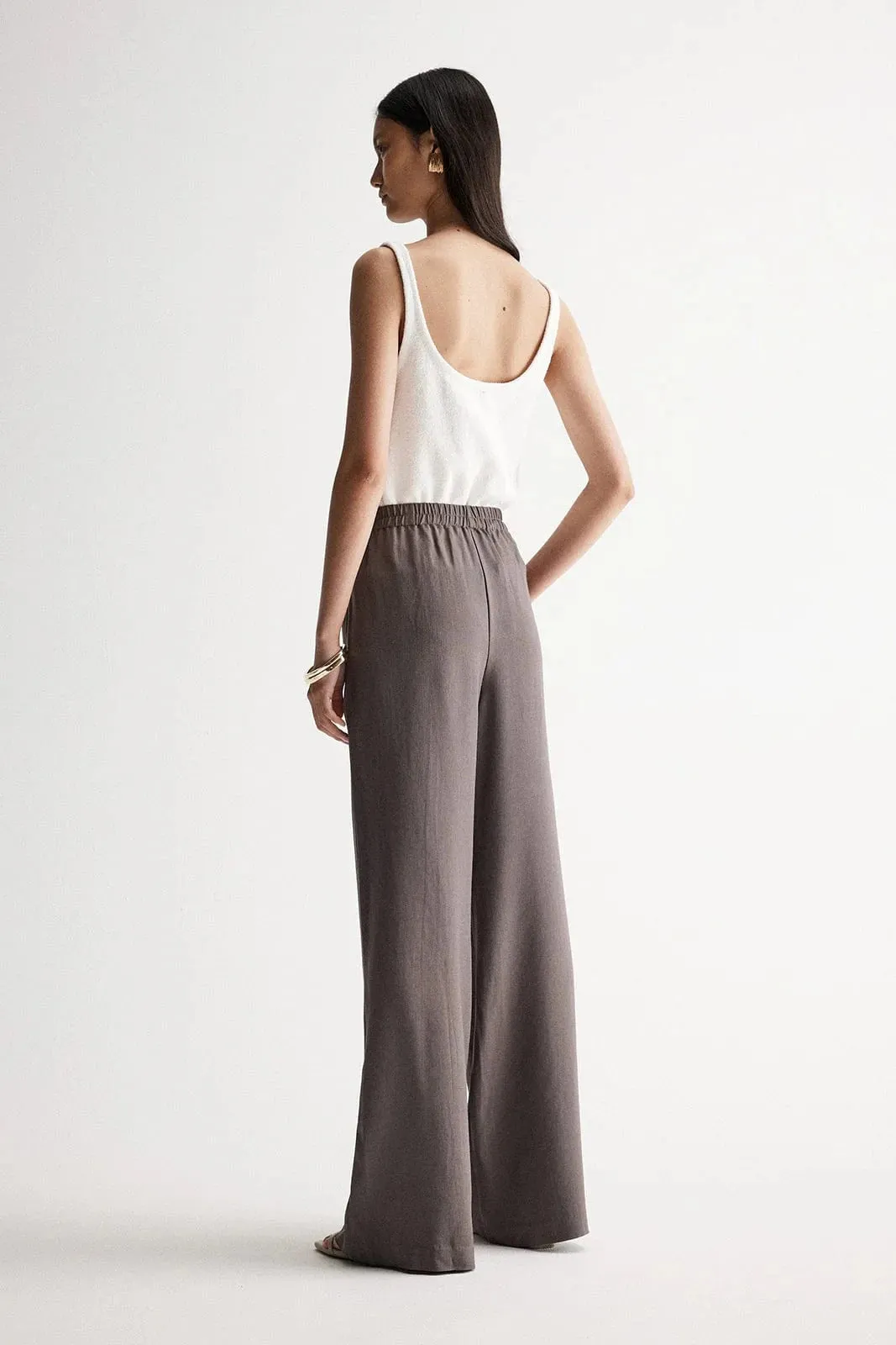 Elka Collective | Cecile Pant - Mocha