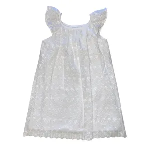 Eyelet A-line Dress