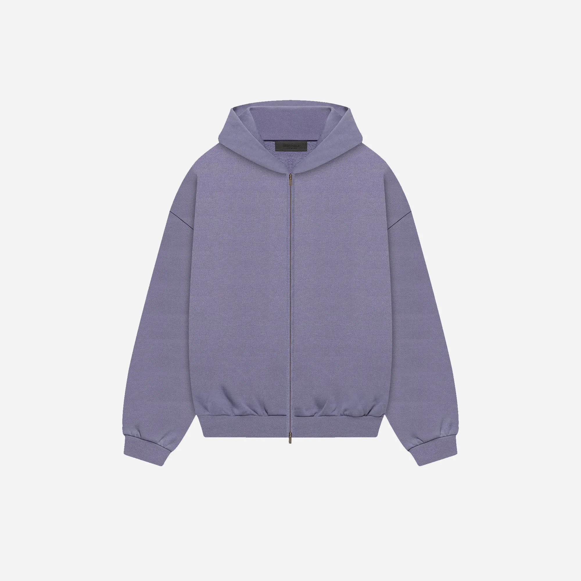 Fear of God Essentials Heavy Fleece Fullzip Hoodie LAVENDER