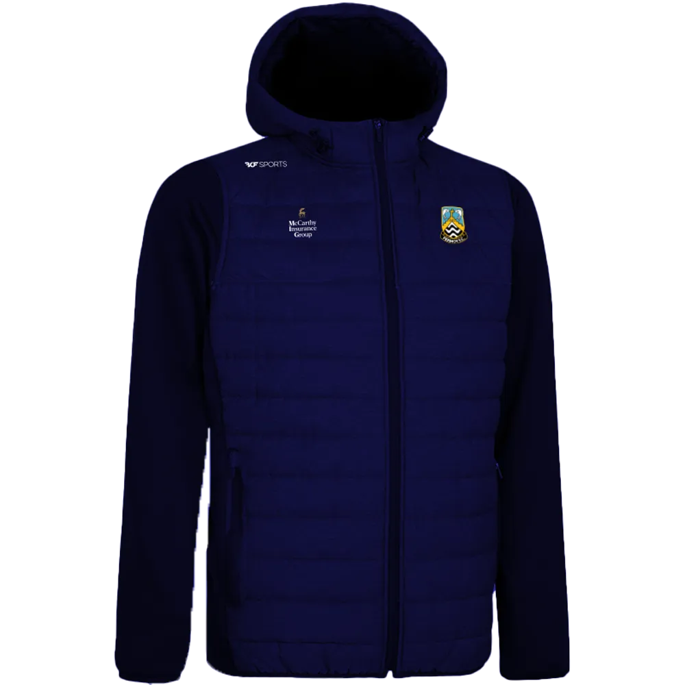 Fermoy FC: Hooded Soft Sleeved Gilet Navy