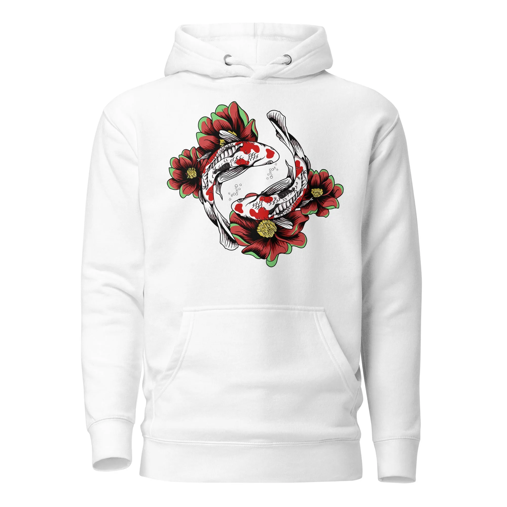 Fish graphic print unisex softest hoodies