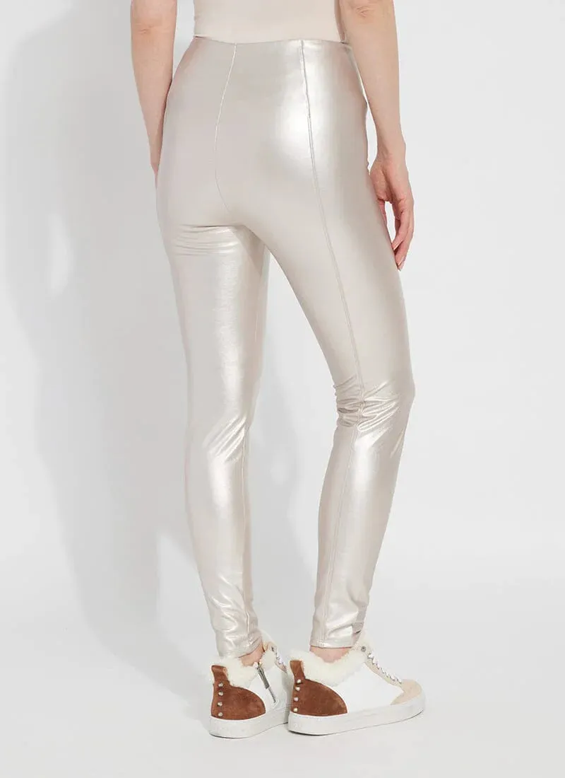 Freya Legging - Metallic Deep Alabaster