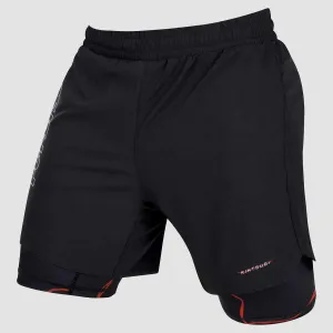 Fumetsu Kintsugi Dual Layer Fight Shorts Black/Gold