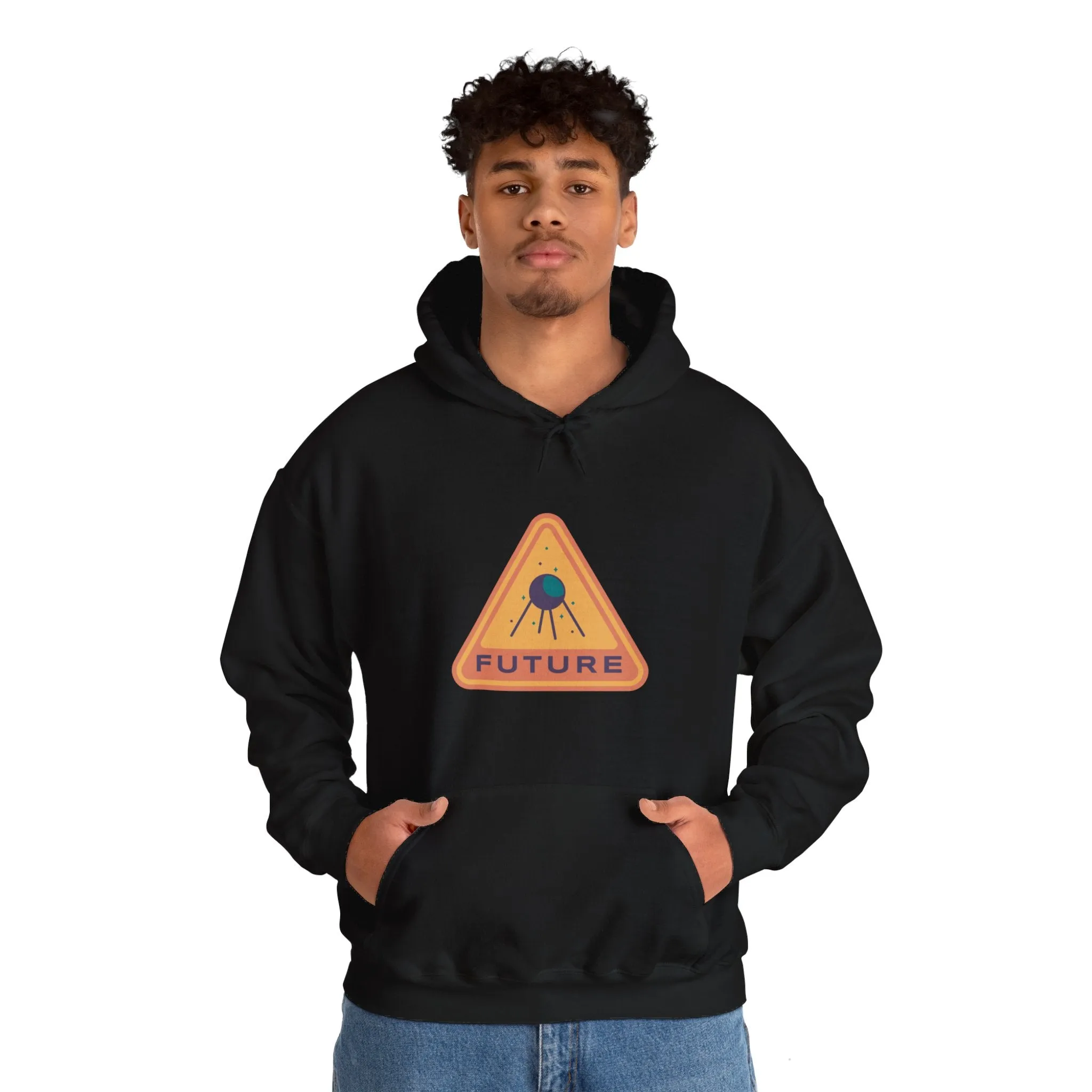 Future Sign Retro Sci-Fi Hoodie