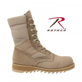 G.I. Type Ripple Sole Desert Tan Jungle Boots - Discontinued