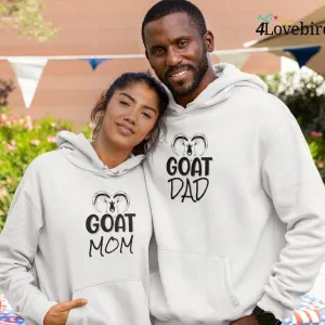 Goat Mom & Dad Matching Outfits – Ideal Valentine Set for Husband & Wife