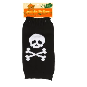 Halloween Cross Bones Dog Sweater