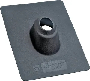 Hercules 14041 Roof Flashing, 14 in OAL, 11-1/2 in OAW, Plastic :EA: QUANTITY: 1