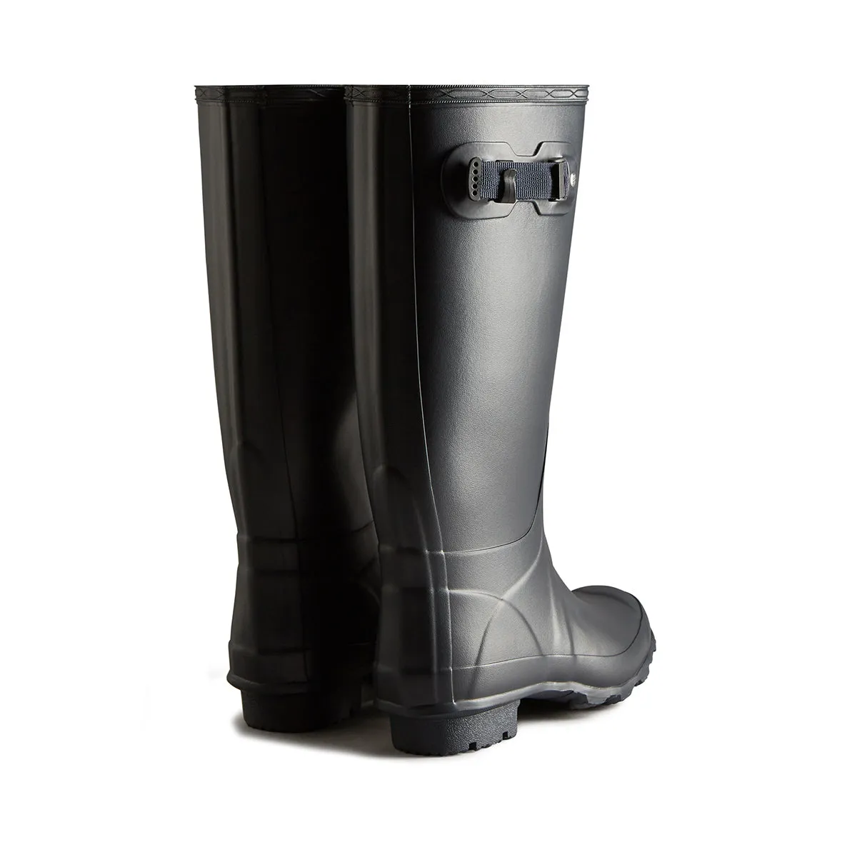 Hunter Women's Huntress Wide Leg Wellington Boots in Navy