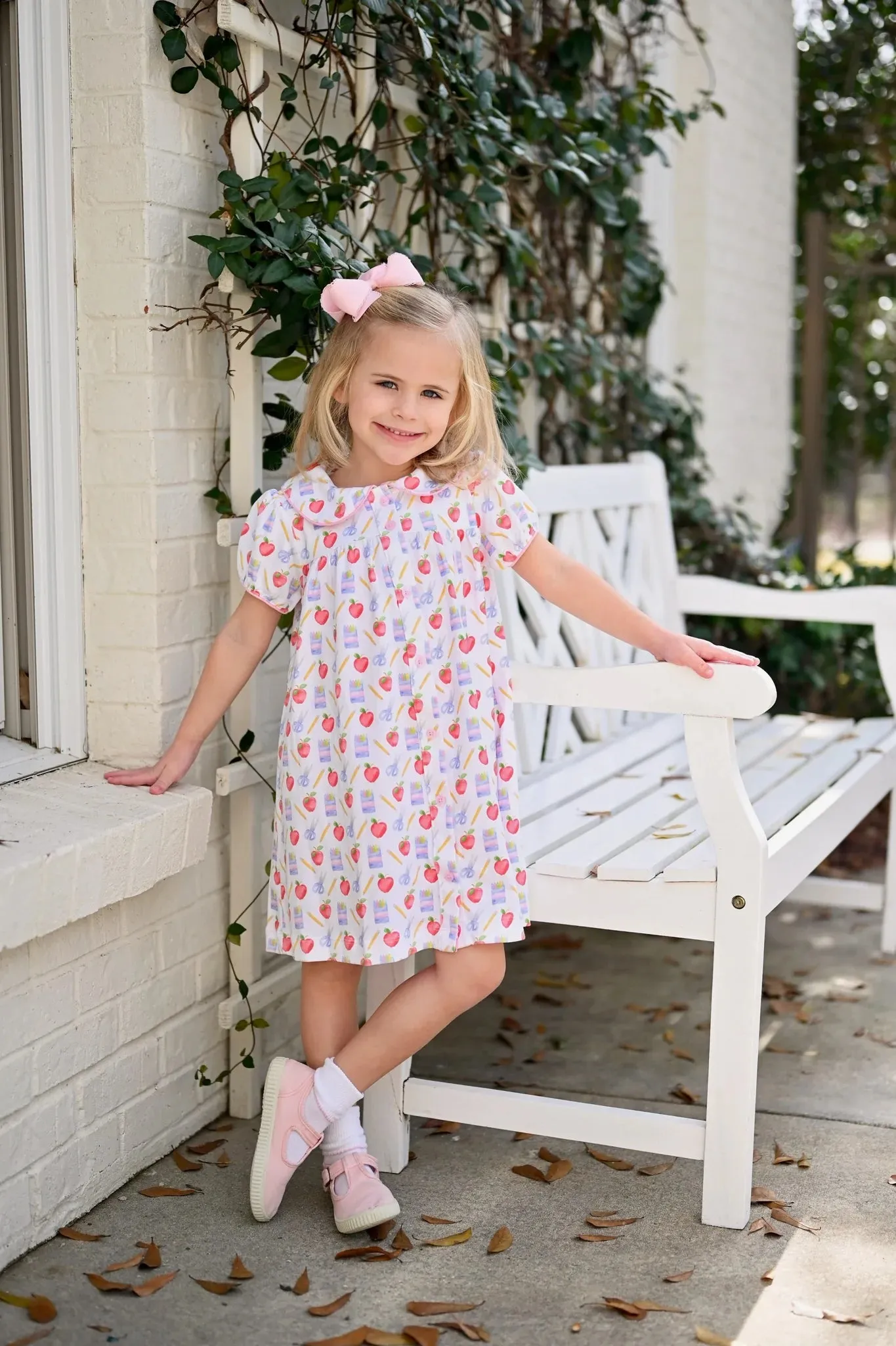 James & Lottie: Whitley Knit Dress - Back to School