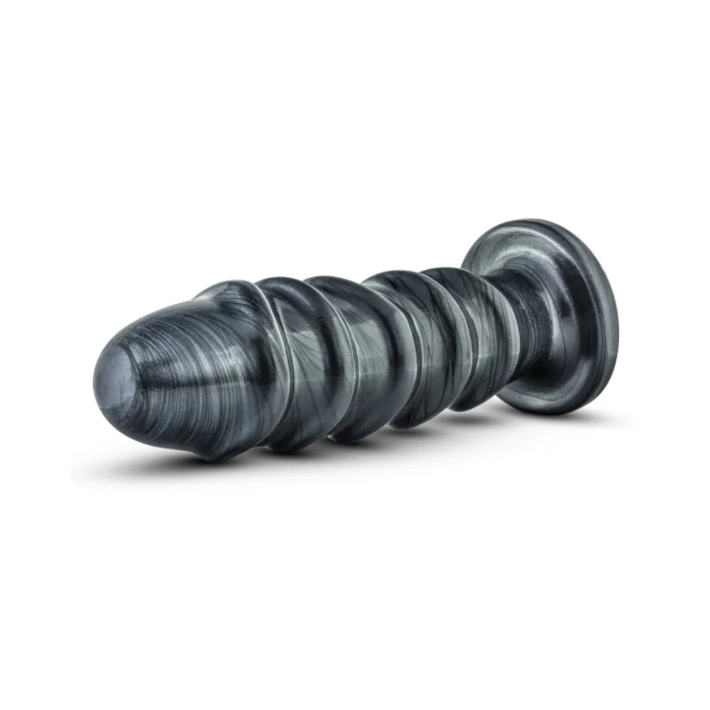 Jet Annihilator Carbon Metallic Black Butt Plug