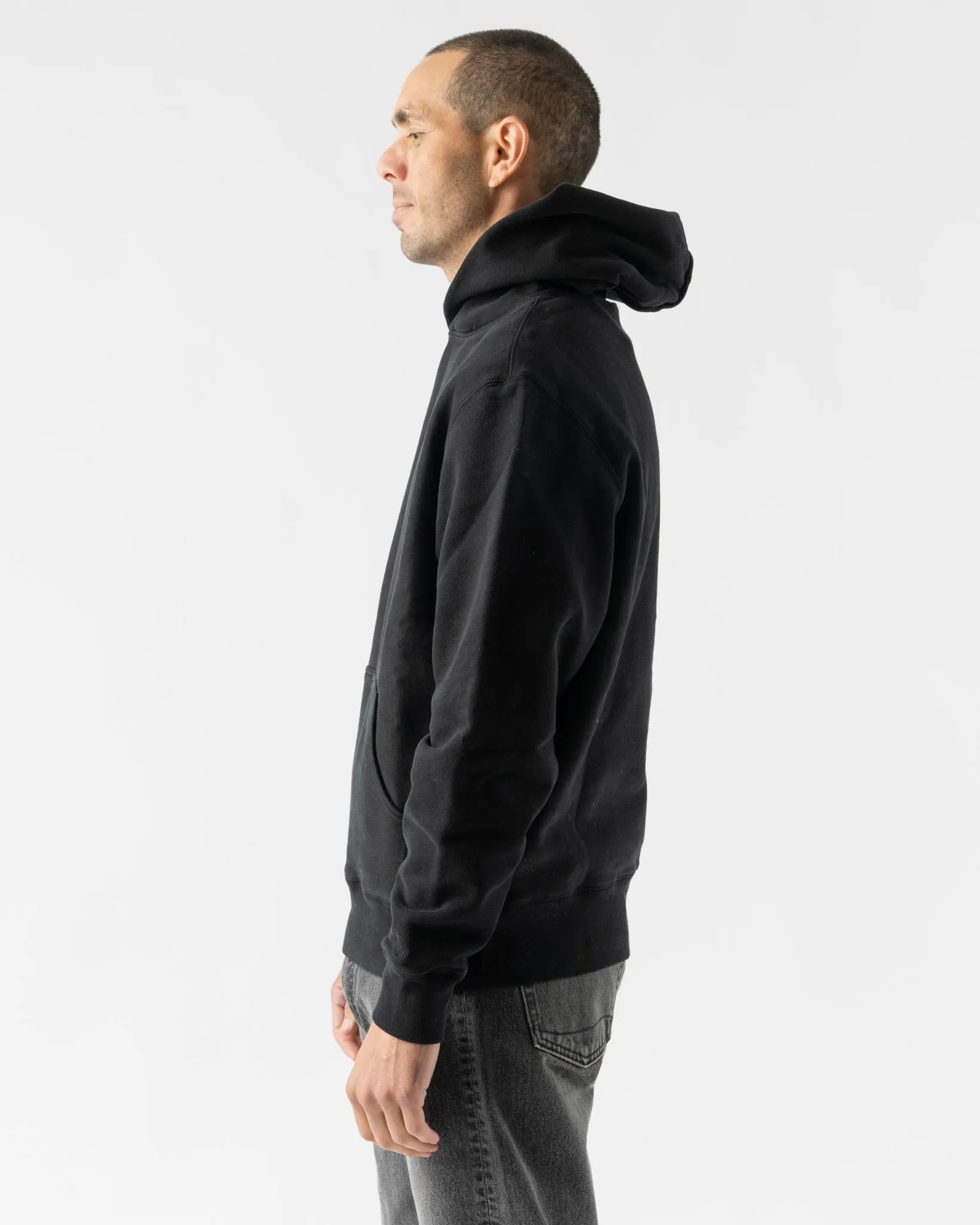 Knickerbocker Arctic Knit Hoodie in Black