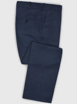 Lanificio Zegna Trofeo Royal Blue Wool Pants