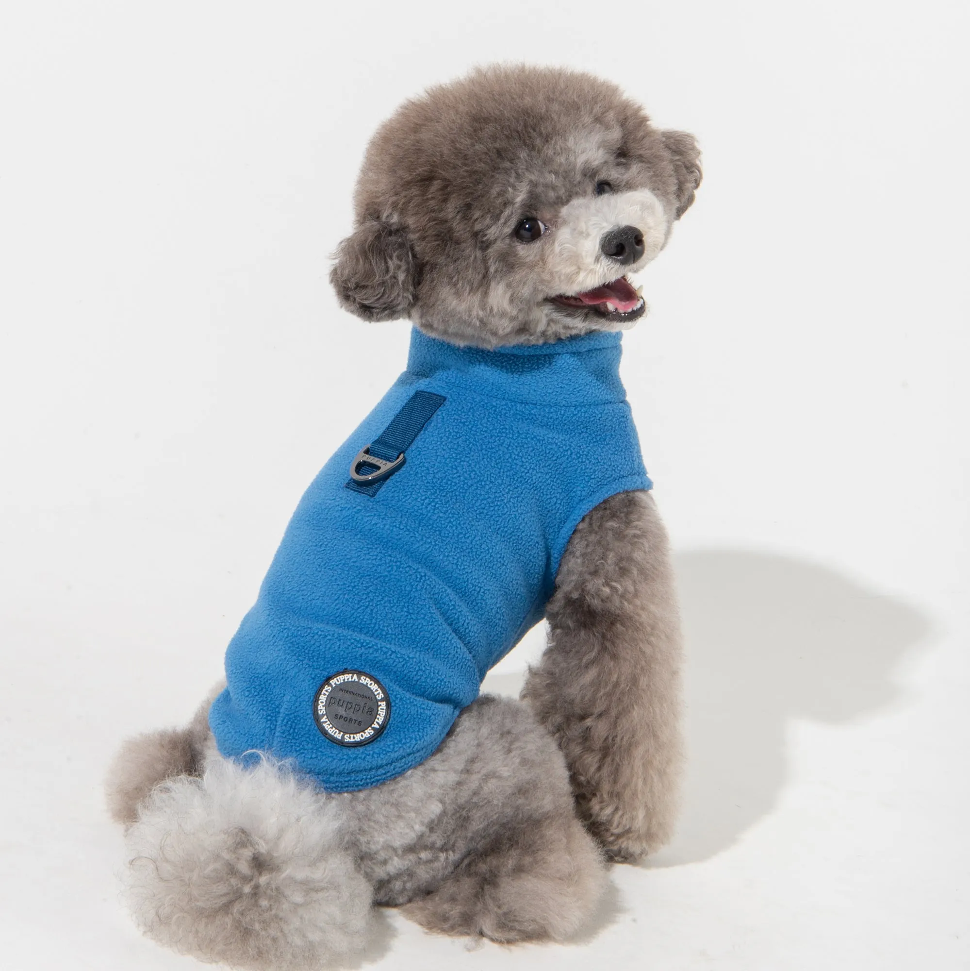 lucius harness fleece sweater - royal blue