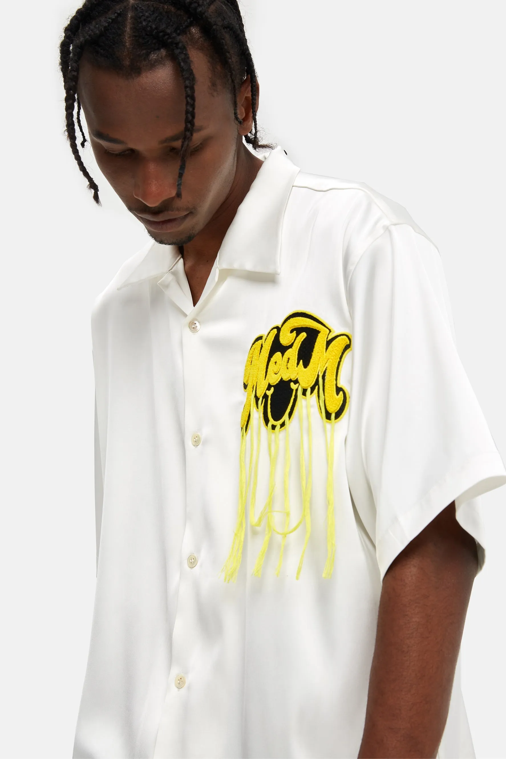 MEDM EMBROIDERED LOGO SHIRT