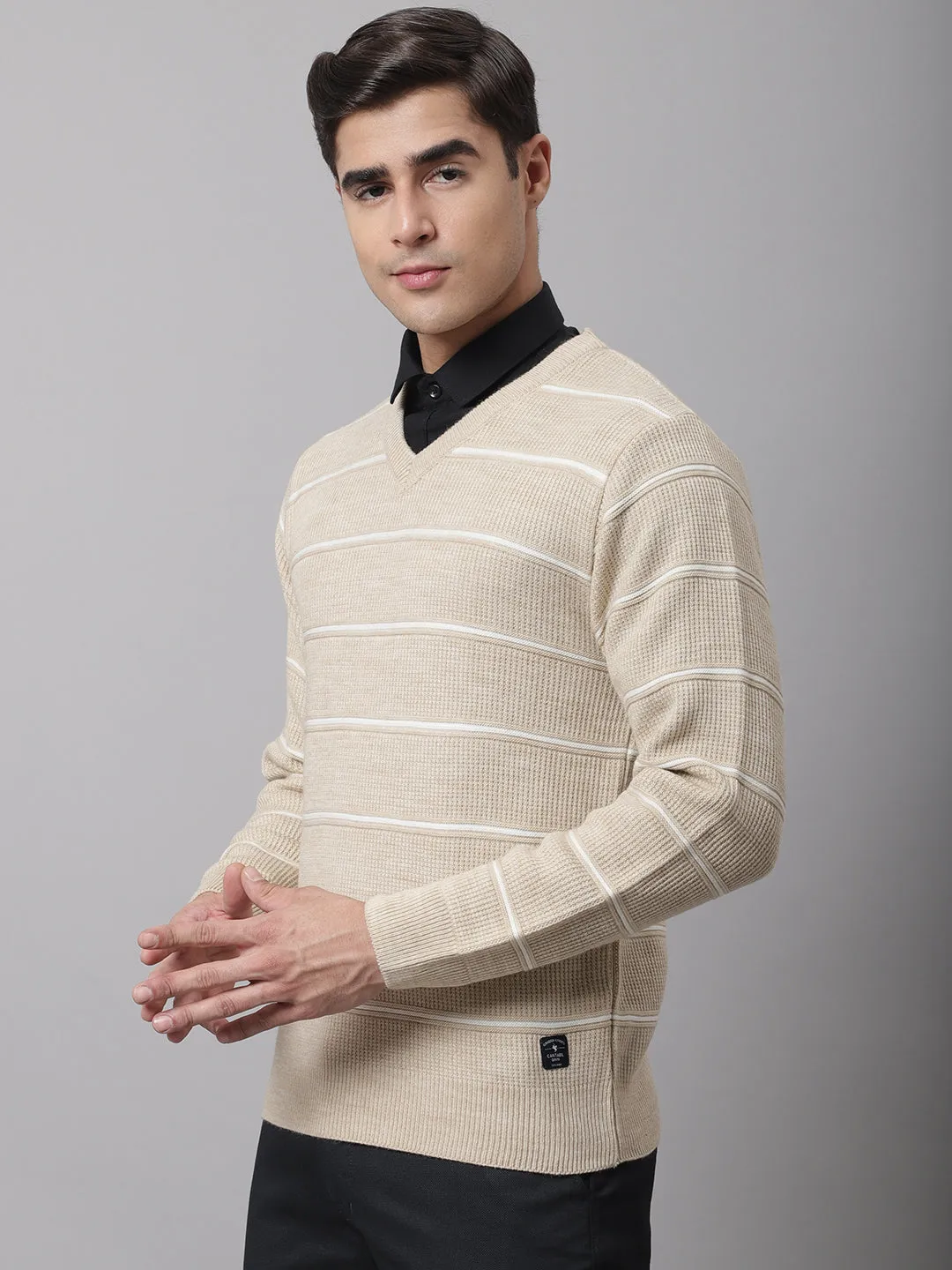 Men Fawn Sweater