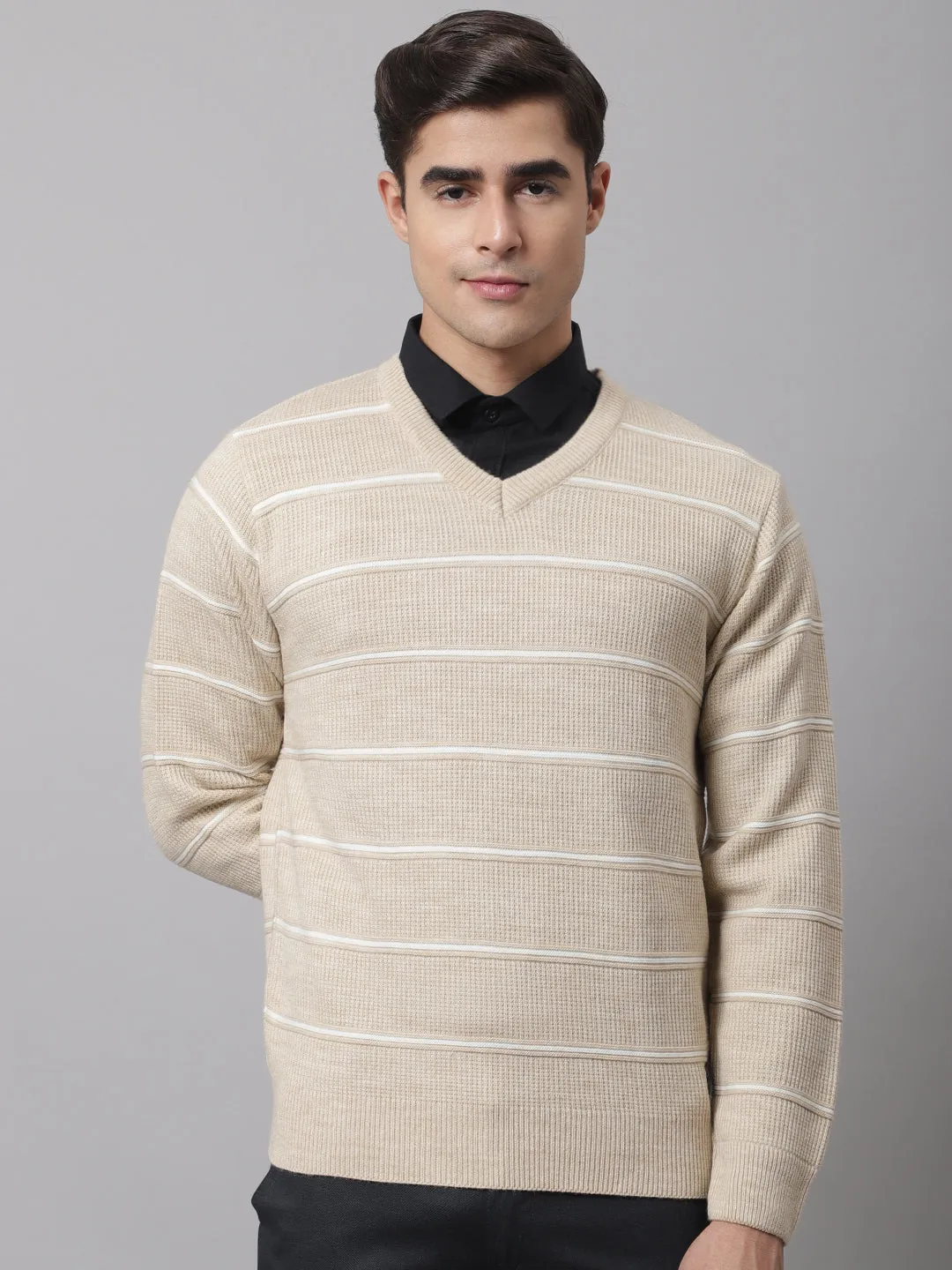 Men Fawn Sweater