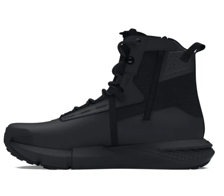 Men's Charged Valsetz Waterproof Zip Tactical Boots | Black