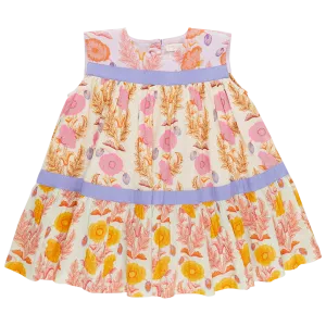 Pink Chicken Krista Dress - Gilded Floral Mix