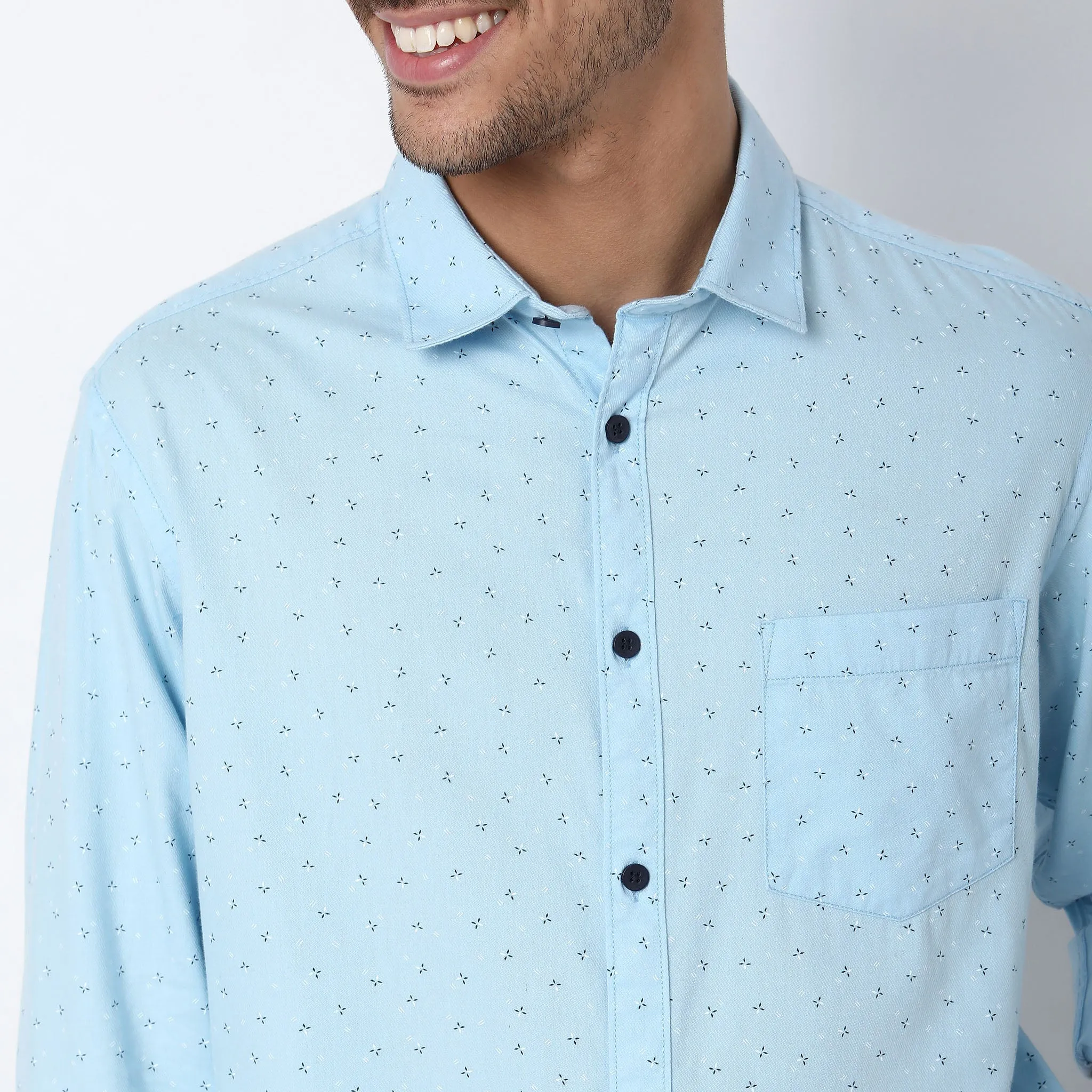 Relaxed Fit Printed Shirt