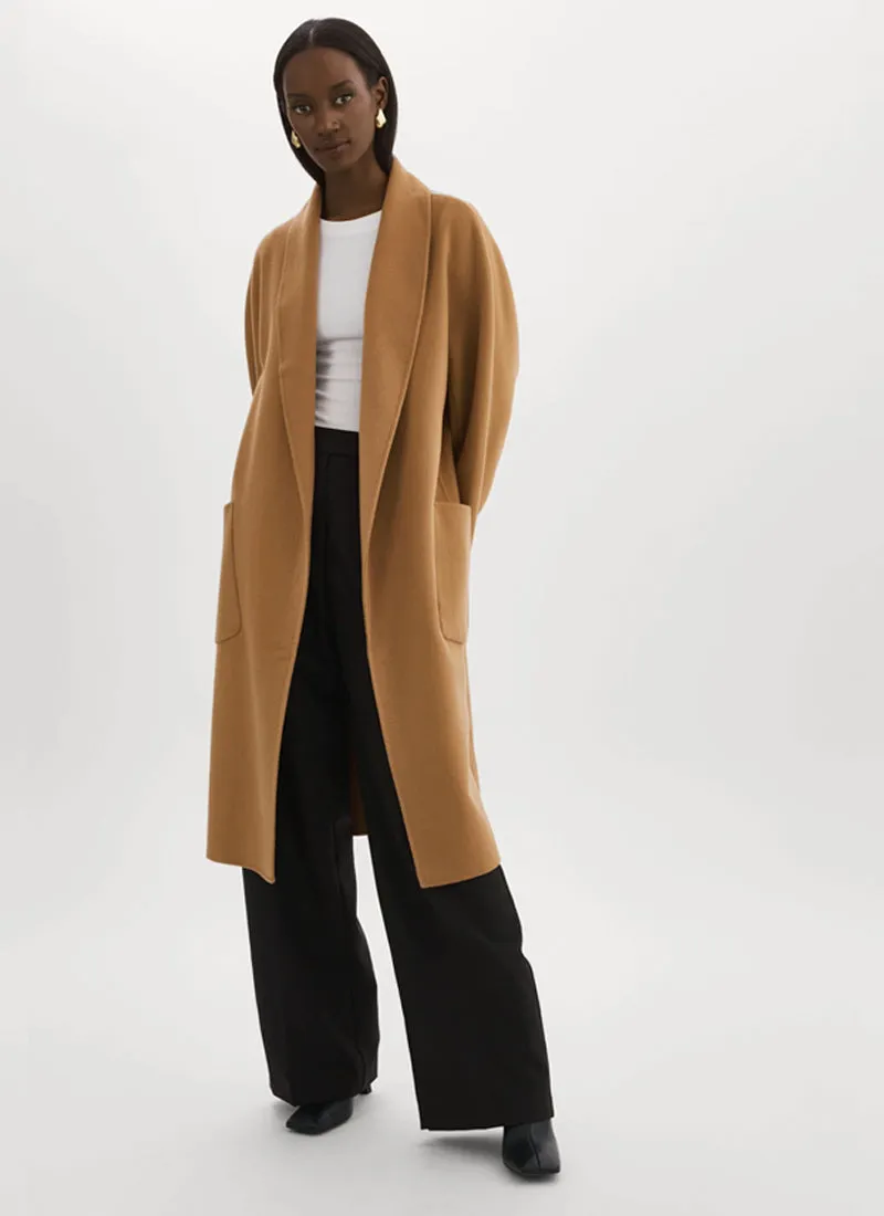 Thara Double Faced Belted Coat