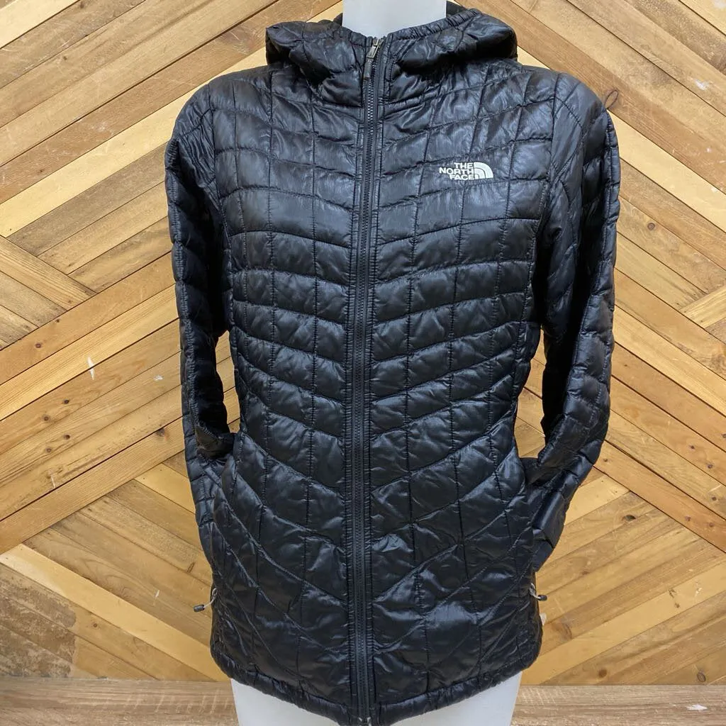 The North Face - Women's Hooded Puffer Jacket - MSRP $310: Black-women-MD