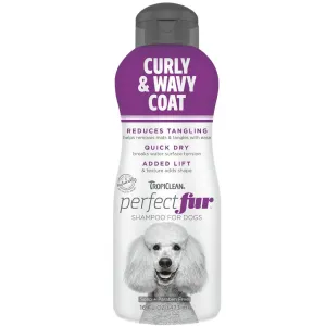 Tropiclean Perfect Fur Curly & Wavy Coat Shampoo 473ml