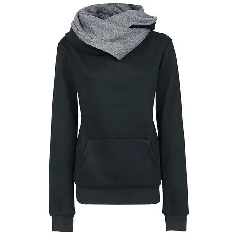 Turn Down Collar Hoodie – Women’s