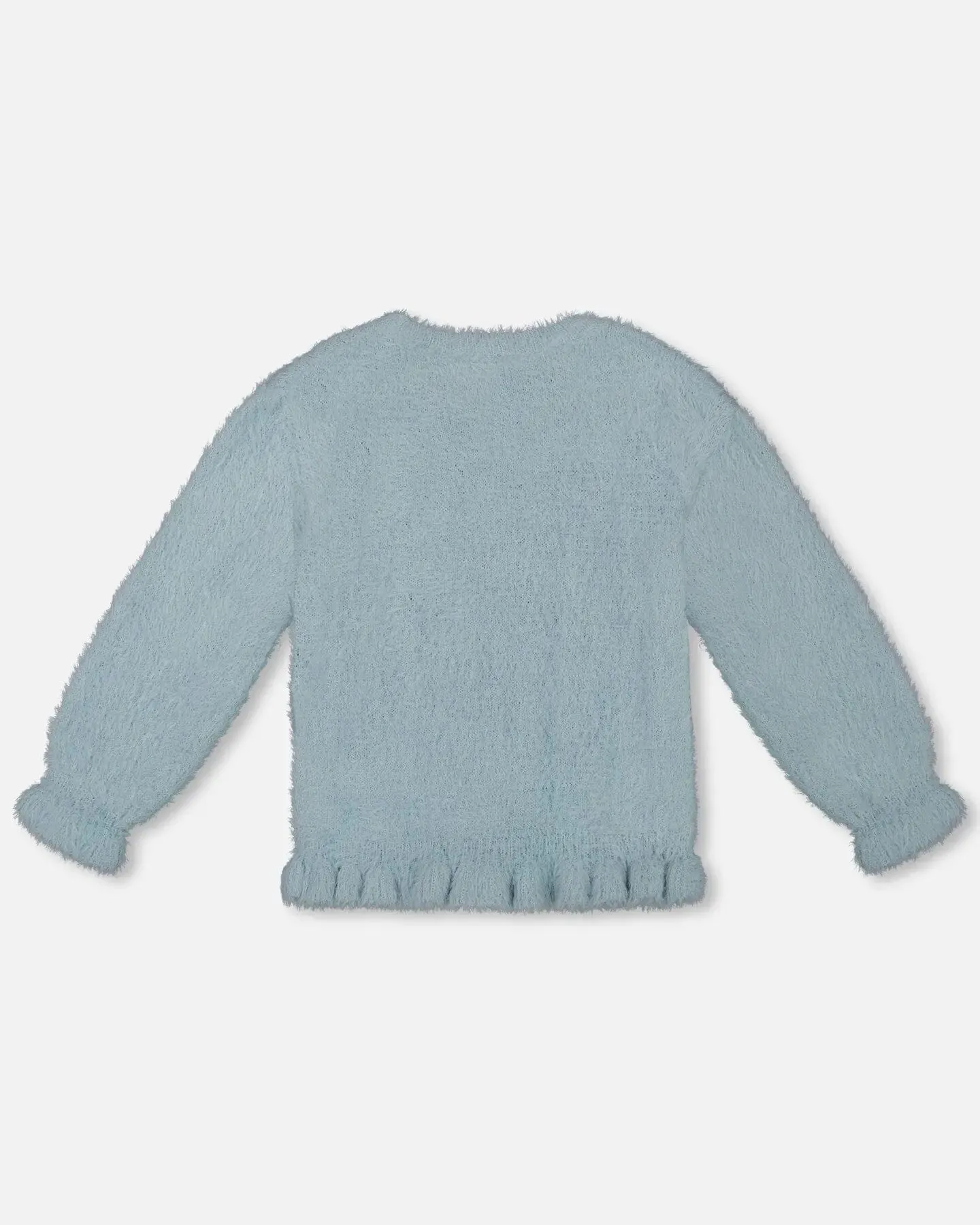 Unicorn Sweater Hairy Knit Turquoise